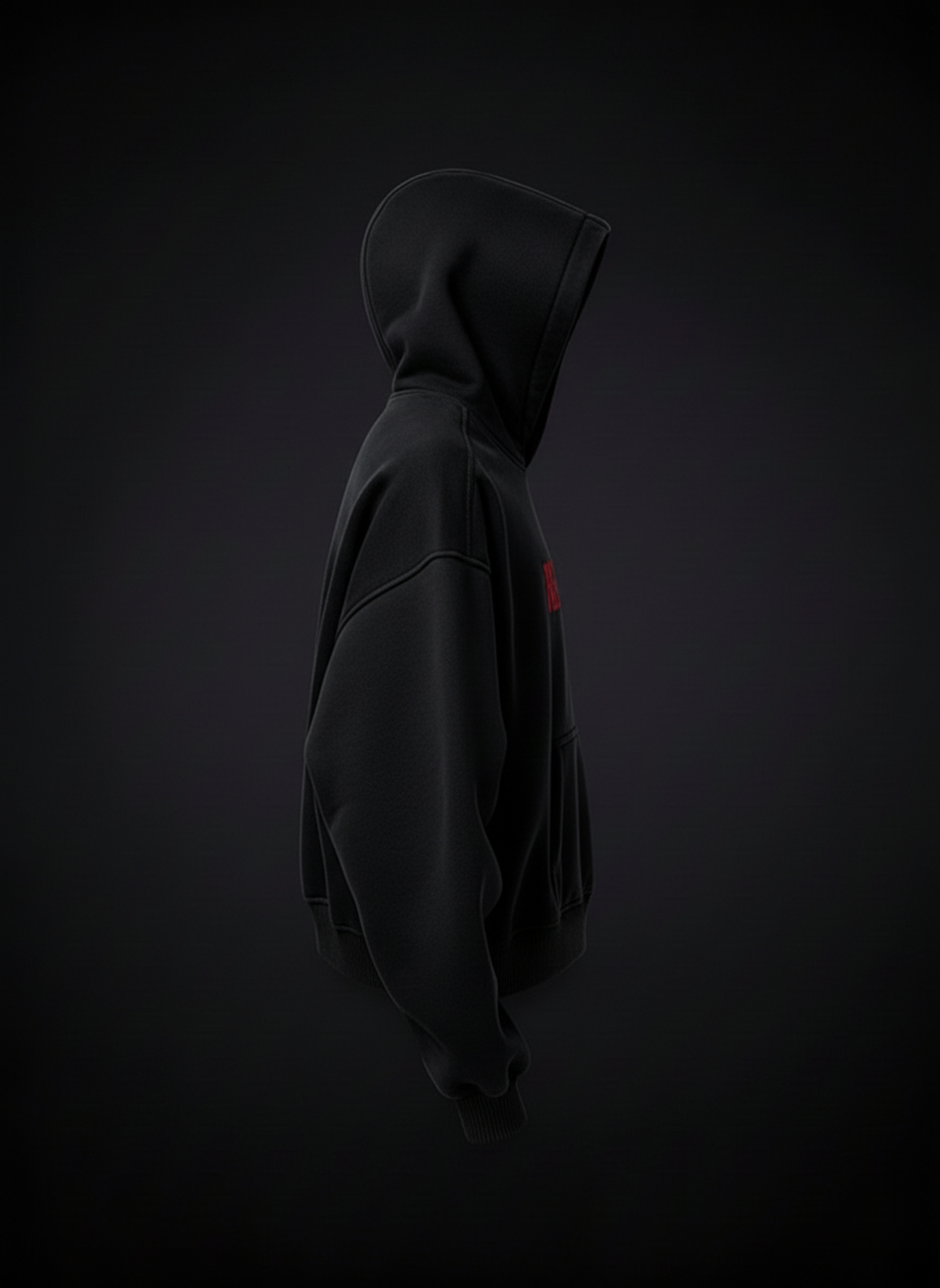 REVENANT OVERSIZE DOUBLE LAYER HOODIE (PRE-ORDER)